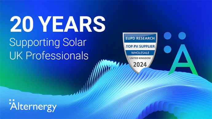 Alternergy: 20 Years Supporting UK Solar Professionals